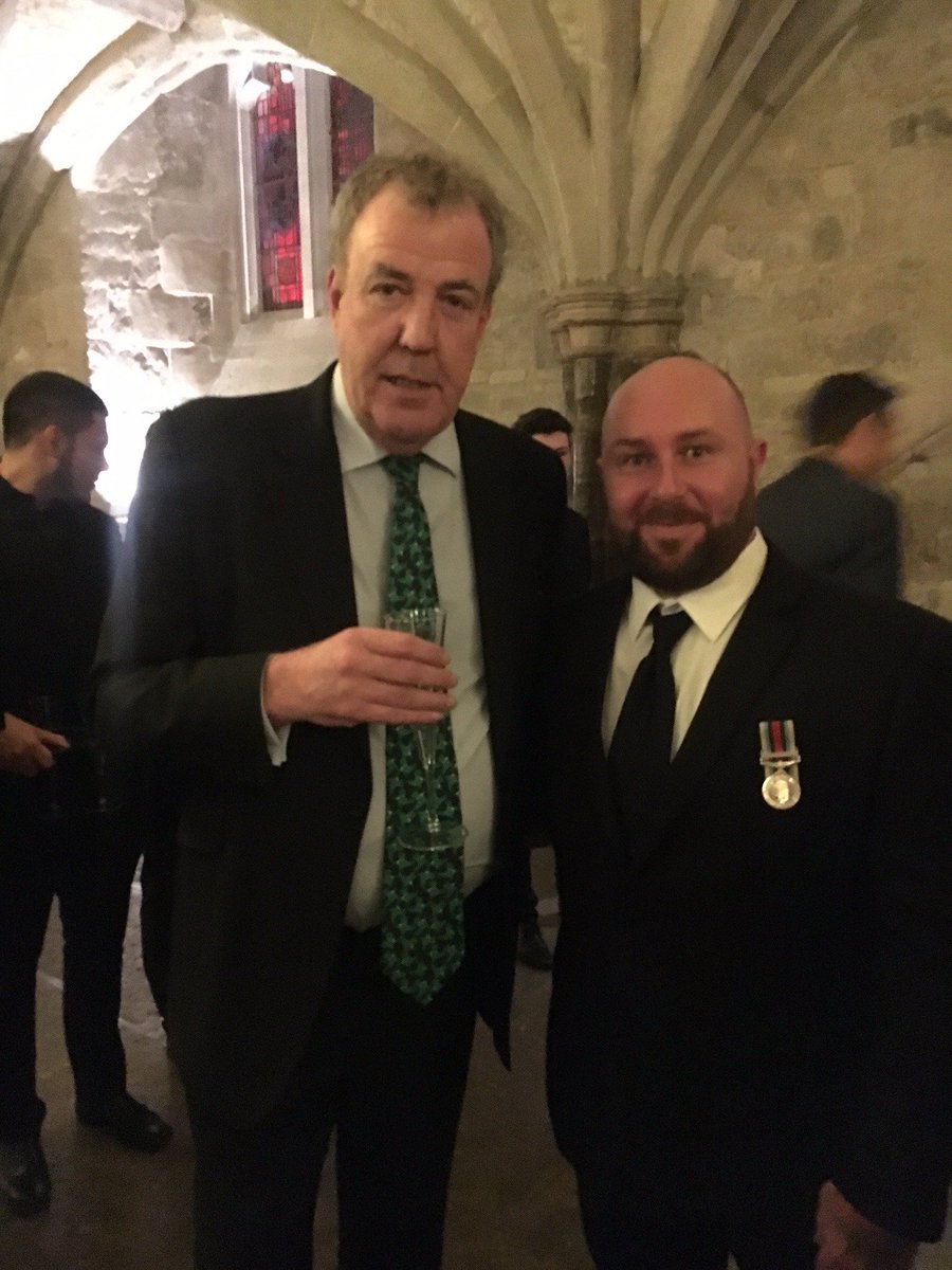UHBCharity's tweet image. Our Patient Advocate, Dave got to meet @JeremyClarkson at the Millies last night.  Fantastic Night!