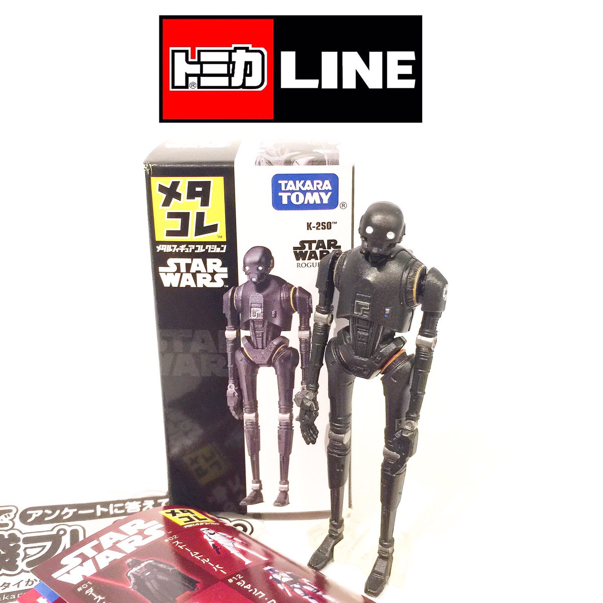 TomicaLine's tweet photo. TOMICA METACOLLE
STAR WARS ROGUE ONE
K-2SO
Rp 150.000/pc #Jakarta

0812-9350-3311
PIN 7FF85AB5
LINE: tomicaline https://t.co/apjXPhNKXa