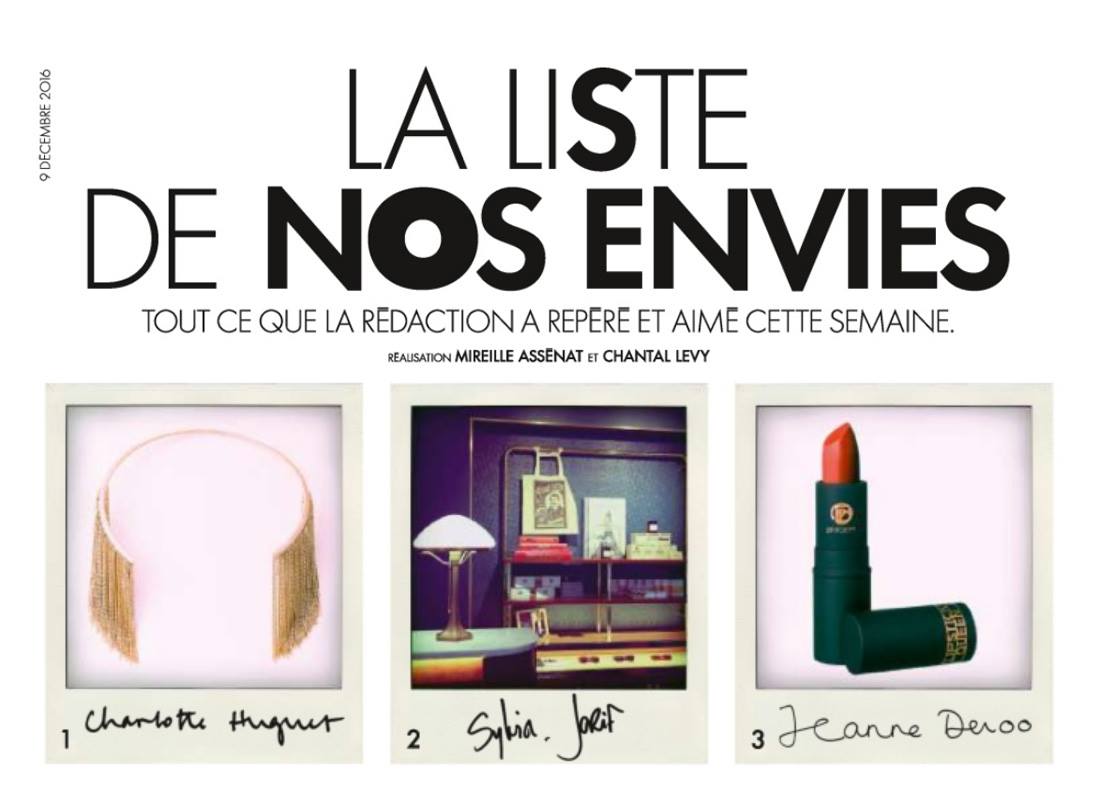 HotelAndreLatin's tweet photo. Notre mini concept store est représenté dans la "Liste des Envies" de la rédaction du magazine @ELLEfrance du 9 décembre. Merci @SylviaJorif https://t.co/yf4IEMtFZR