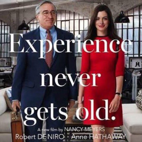 英語のそーた インスタ Eigonosota 映画名言 Experience Never Gets Old 経験というものは 一生枯れることはない マイインターン T Co 0sssm99ljs Twitter