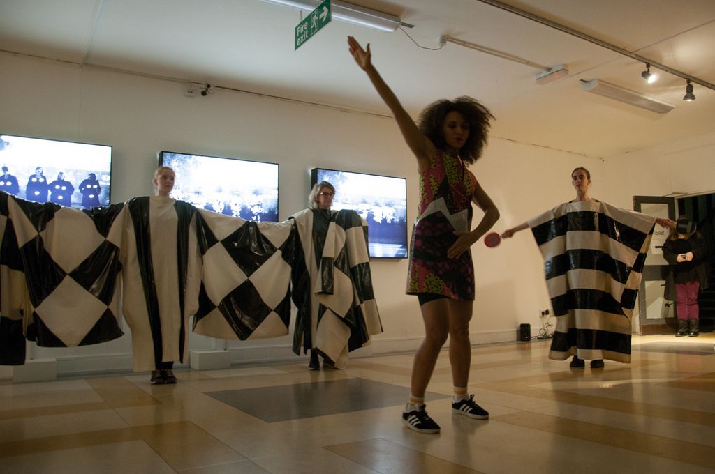 ExhibitionDJCAD's tweet photo. Take a look at our Flickr with images from #12HourActionGroup, our international symposium as part of #OfOtherSpaces https://t.co/jg8eka7rP1 https://t.co/bttPn8tMrU