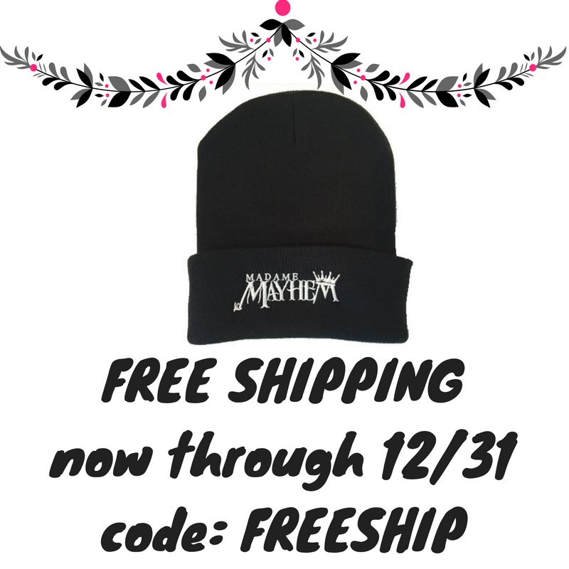 MayhemOfficial's tweet photo. In the spirit of the FREEZING weather .. order your beanie at https://t.co/tmxRttWmK9 - #StayWarm ! #rockmerch #warmgift #polarvortex #USA https://t.co/Bf9EoECUdr