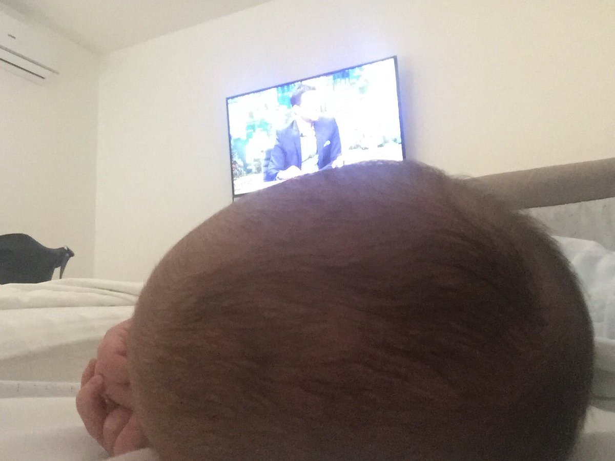 LGarciarena's tweet photo. Nuestras mañanas, viendo al tío @germanpaoloski @NETxFOX https://t.co/rxXw3VoL5R