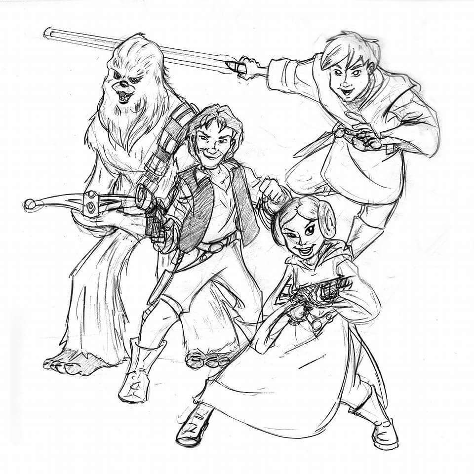 MacSketchyMike's tweet photo. No better day than today to post this #Tbt
#StarWars #FanArt #OriginalTrilogy #ImGoingRogue https://t.co/Rg8kirQB5t