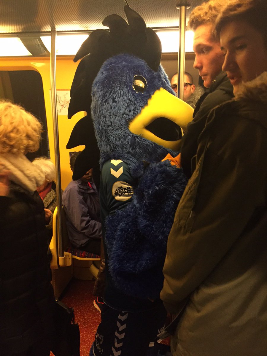 FENIX_HB's tweet photo. Et voici @FENIXOU_31 dans le métro 🚋 qui converge vers vous... 
#FenixouInTheCity 💙🐥 https://t.co/JvUJ2lAVpS