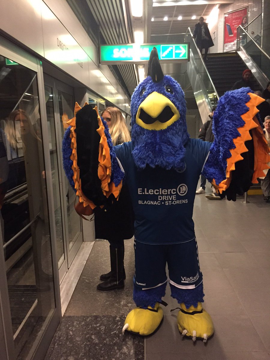 FENIX_HB's tweet photo. Et voici @FENIXOU_31 dans le métro 🚋 qui converge vers vous... 
#FenixouInTheCity 💙🐥 https://t.co/JvUJ2lAVpS