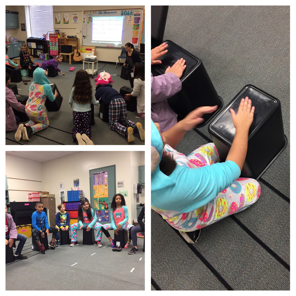 justlk's tweet photo. @SWE_Eagles Keeping the beats with wastebaskets! @SBISD #Handsonmusic https://t.co/6Z7vyRVsiq