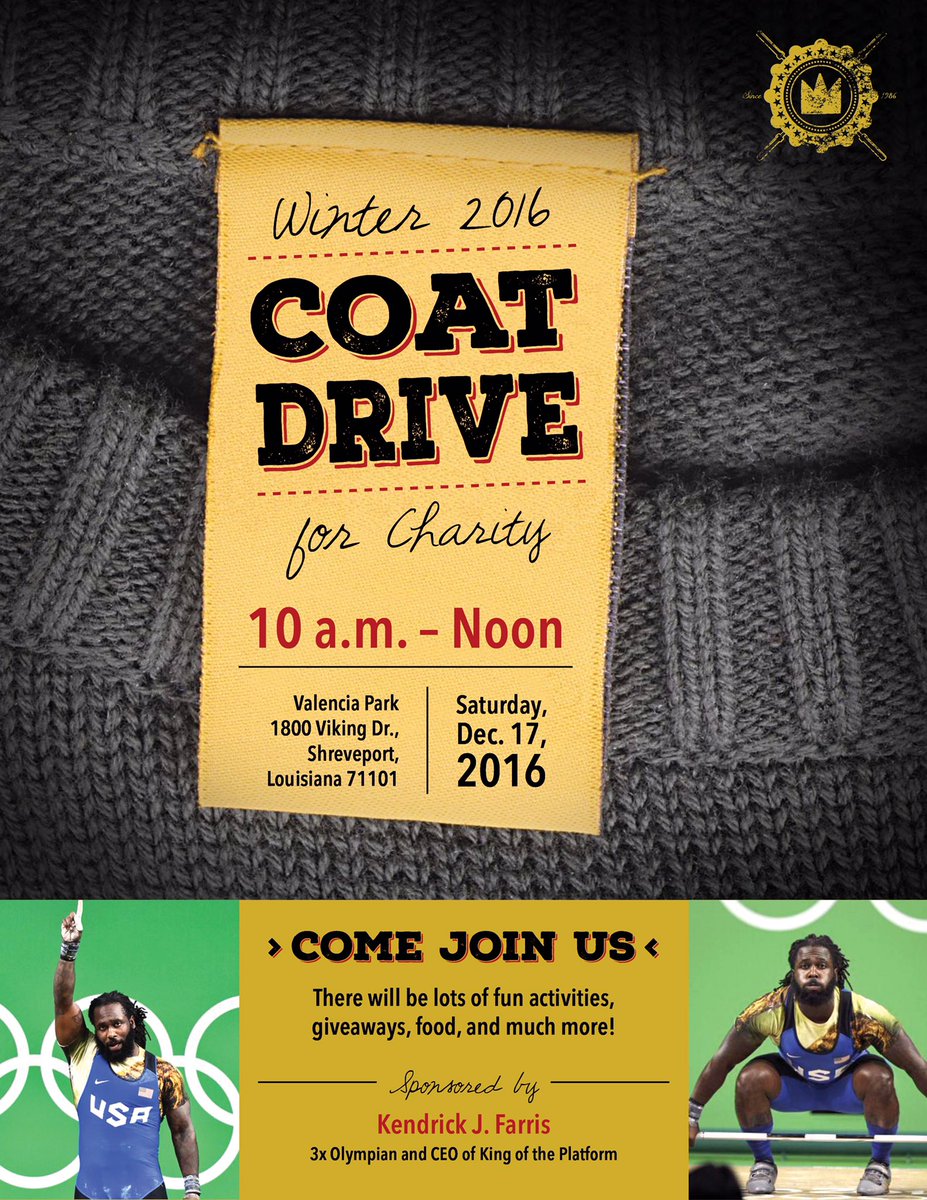 KendrickJFarris's tweet photo. F R E E
Clothes, Food, Hair Cuts, Manicures, and much more this Saturday.
Shreveport/Bossier City.
#StonerHill https://t.co/6FyzRUtV8G