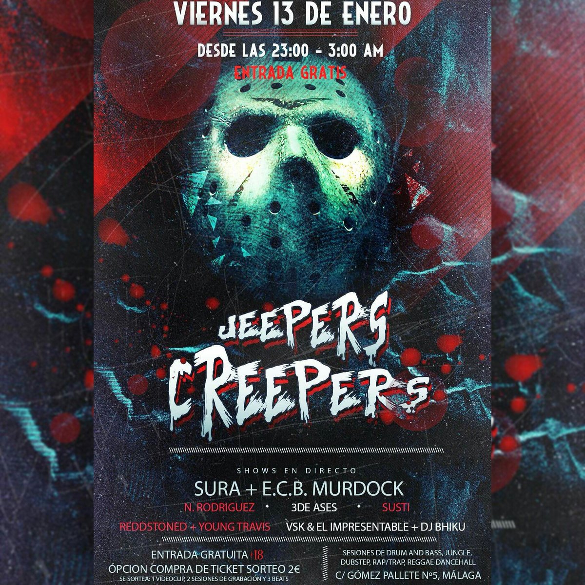 YoungTravis_1's tweet photo. Viernes 13 De Enero no lo Olvideis con todo el Equipo !!! 🔥🔥🔥☠☠ https://t.co/TQf5jnTvuG
