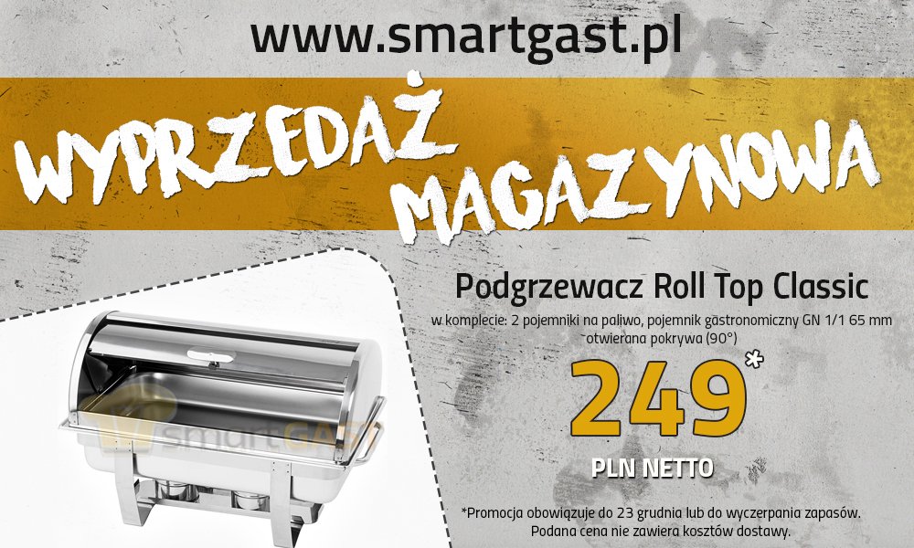 SmartGastpl's tweet photo. Wyprzedaż magazynowa! Zapraszamy na https://t.co/xHvwFDneKK #wyprzedaz #promocja #gastronomia https://t.co/8gD6JqRlAX
