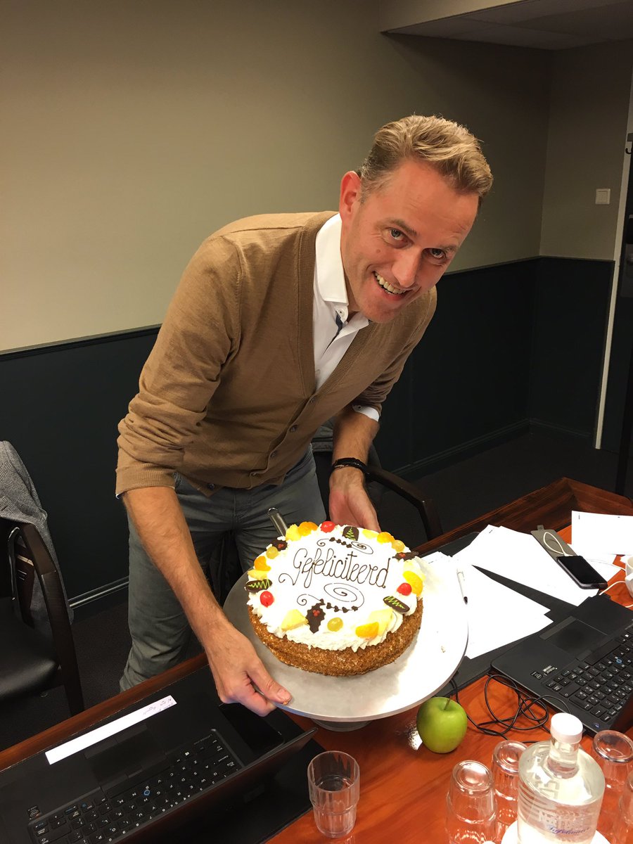 Working hard at <a href="/RousselotGlobal/">Rousselot</a> on perfect #gelatin and celebrating Huib Jan's birthday!!!