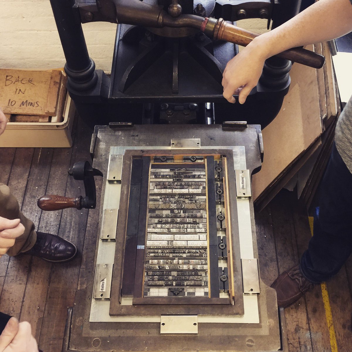 HotBedPress's tweet image. Bookings open for next year's Complete Letterpress course @HotBedPress email info@hotbedpress.org for information on how to book.