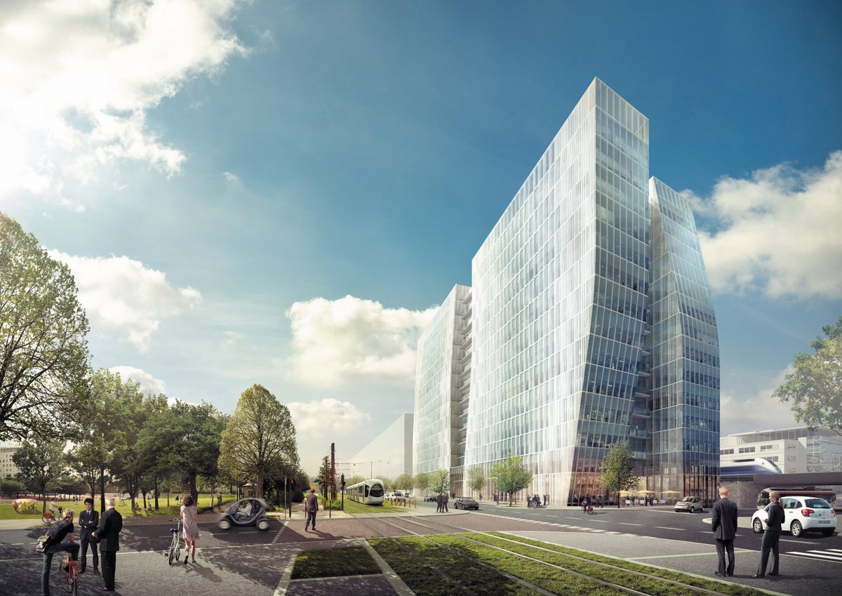 Lyon Part-Dieu : prélocation de 16 000 m² au Groupe Orange sur l'immeuble SKY 56 bit.ly/2gOSveS