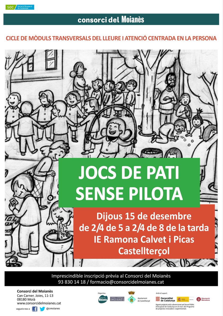 Enric M. Sebastiani (@sebastiani64) on Twitter photo JOCS DE PATI SENSE PILOTA (<a href="/InstitutEscola/">InstitutEscolaPonent</a>, 15 de desembre de 2016) <a href="/AjCastelltersol/">Aj. de Castellterçol</a> JOCS DE PATI SENSE PILOTA (<a href="/InstitutEscola/">InstitutEscolaPonent</a>, 15 de desembre de 2016) <a href="/AjCastelltersol/">Aj. de Castellterçol</a>