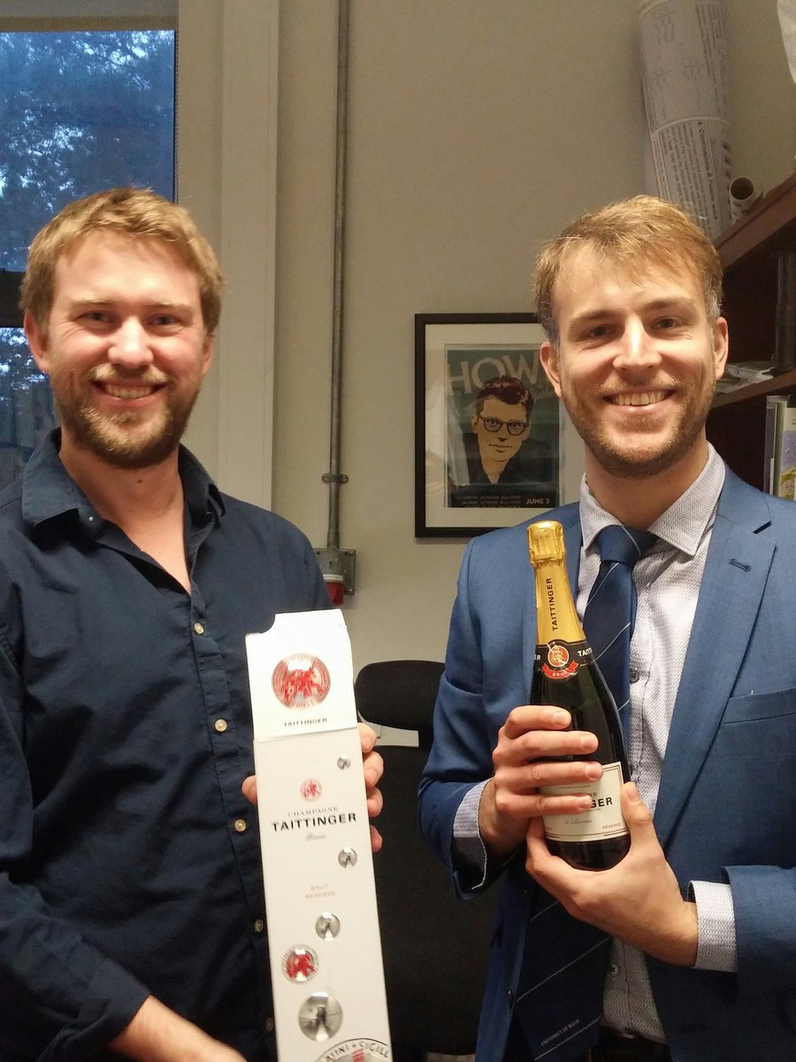 Valeska Ting (@profvaleskating) on Twitter photo Huge congratulations to the new Dr <a href="/JonLWagner/">Jonathan Wagner</a> !! Phenomenal thesis and no corrections. Amazing job, Jon!
<a href="/ChuckGroup/">ChuckGroup</a> @BathChemEng Huge congratulations to the new Dr <a href="/JonLWagner/">Jonathan Wagner</a> !! Phenomenal thesis and no corrections. Amazing job, Jon!
<a href="/ChuckGroup/">ChuckGroup</a> @BathChemEng