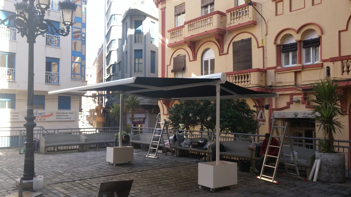 Toldos_Ceuta's tweet image. Toldo geminis de @Gaviota_Oficial @_Solplay instalado en #ceuta. Información en el 660329248 o visite toldosceuta.es