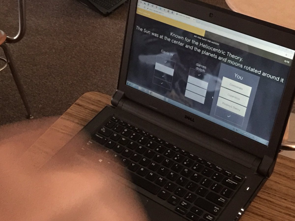 ktmitchell1026's tweet photo. @quizlet this teacher was rocking out Quizlet Live! Her students had the most fun reviewing for a SS test! #piratessupport https://t.co/taAvExQo1f