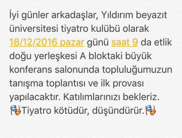 İletişim için bizlere bu adresten ulaşabilirsiniz ( m.facebook.com/ybutiyatrokulu… )