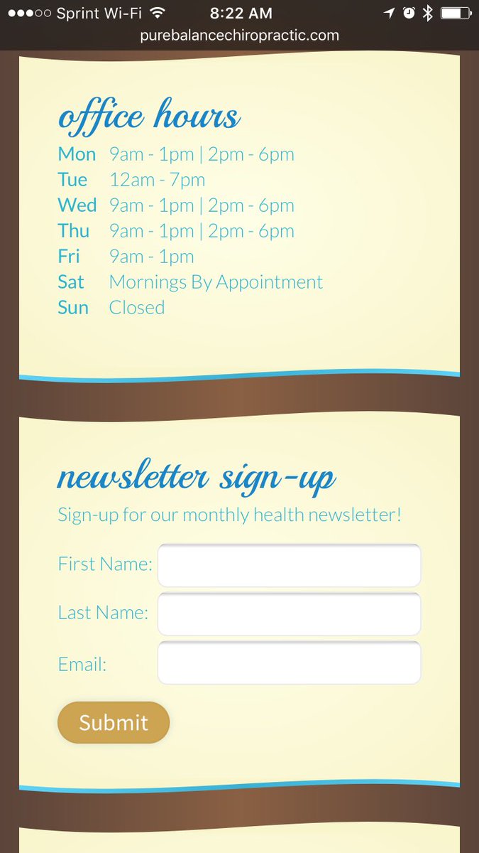 KittelK's tweet image. Custom Designed Chiropractic Website by ChiroPlanet.com! #wellnesswebsite #familybased