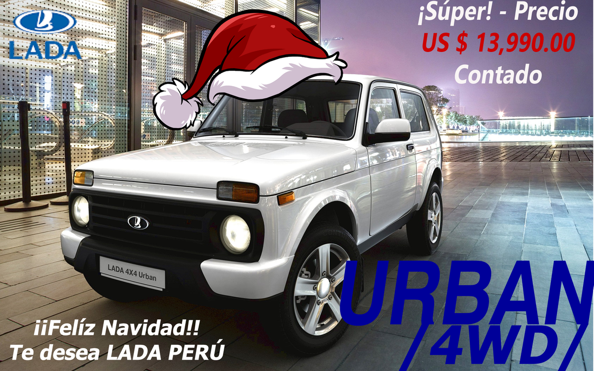 PeruLada's tweet photo. Feliz Navidad te desea LADA PERU, visitanos en SAN MIGUEL, US$ 13.990,00 Contado. https://t.co/Qg3Ijwp30j
