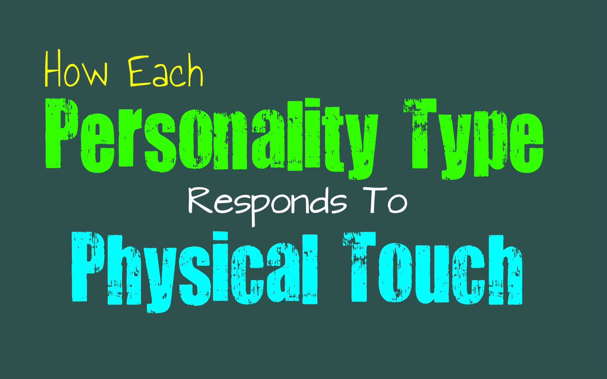 PersonalityGrow's tweet image. How Each Personality Type Responds To Physical Touch 🤗💏

personalitygrowth.com/how-each-perso…

#INFJ #ENFP #INFP #INTP #INTJ #ESFJ #ISFP #ENTP #ENFJ