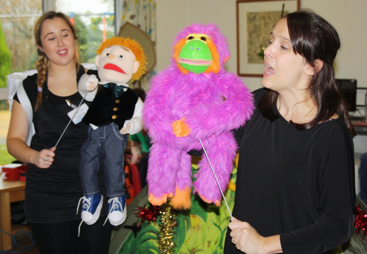RainbowsHospice's tweet photo. Thank you to @xmasforkids for putting on an amazing #PuppetShow here at Rainbows :) We all loved it, we especially loved @Bensonpuppet :) https://t.co/hKMwwkorZl