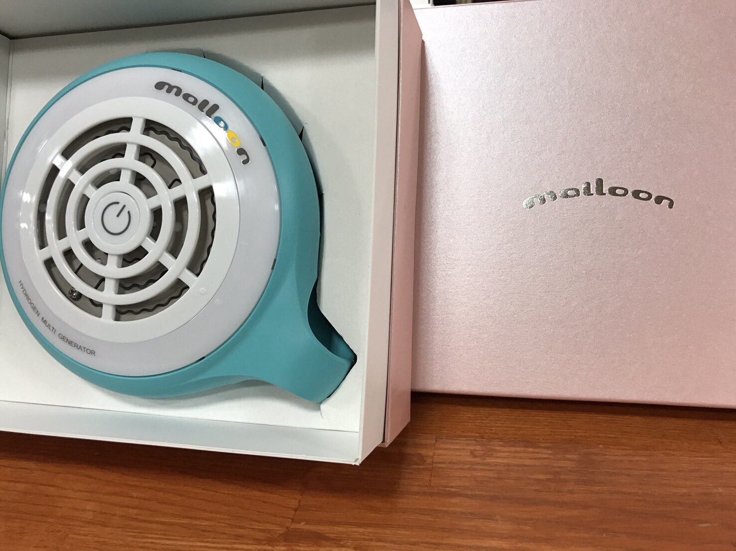 新品未使用】malloan OSG水素水生成器 マルーン 水色 新品未使用