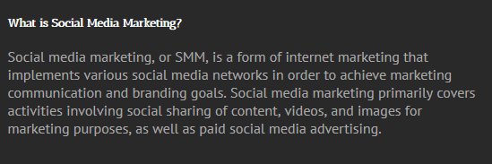 ecommwebinc's tweet photo. Learn more about social media marketing: https://t.co/oB8FPgrtjJ#SocialMedia #socialmediamarketing #SMM #ecommweb https://t.co/86mRXFqgV1