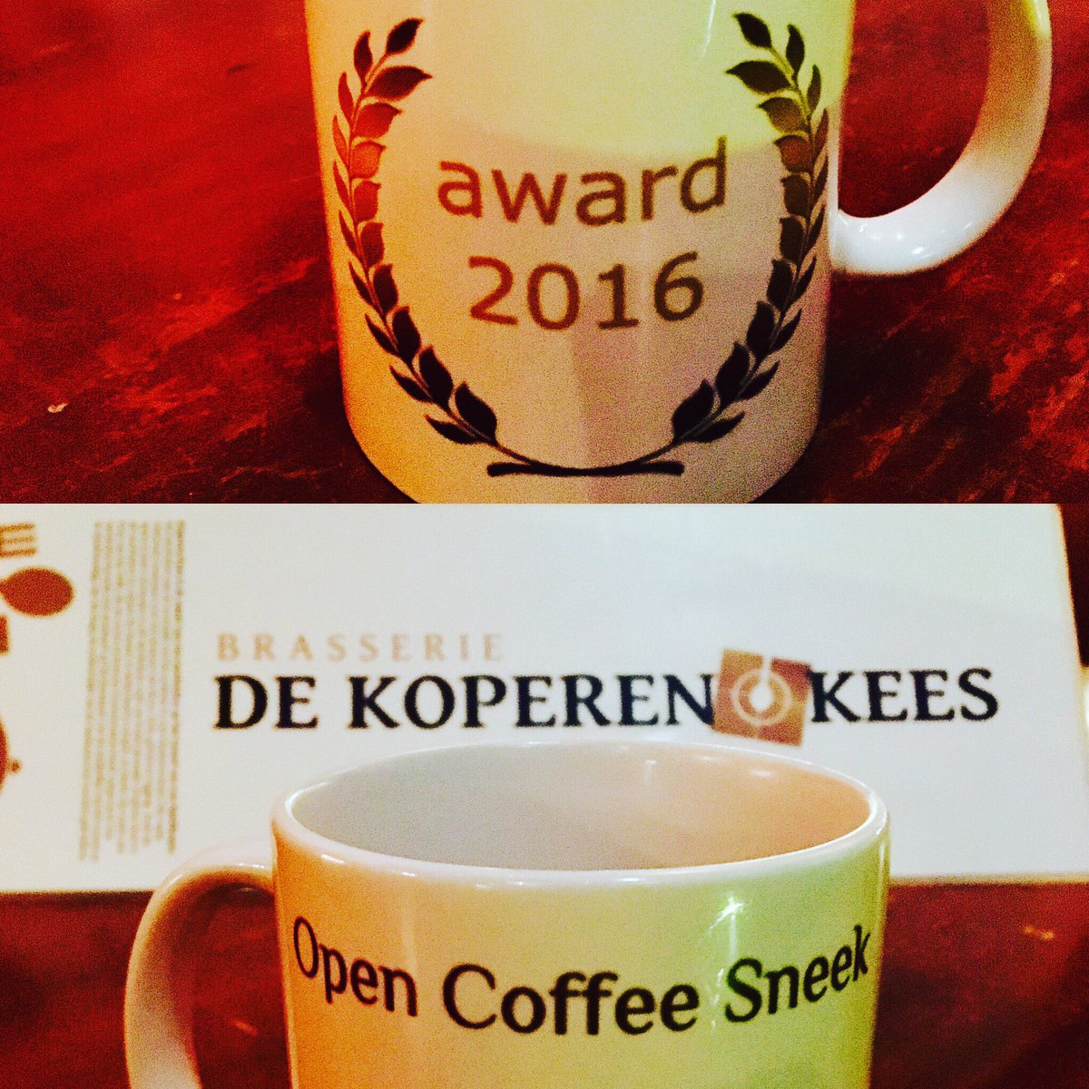 👉Yeahhh!!!👈 Primeur!! Namens Open Coffee Sneek uitgeroepen tot meest gastvrije Horecabedrijf van Sneek! Trots op ons topteam! Super bedankt!