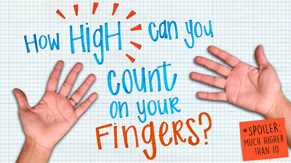 There's nothing wrong with counting on your fingers, especially when you do it like this: t.ted.com/Fm4R8QV
