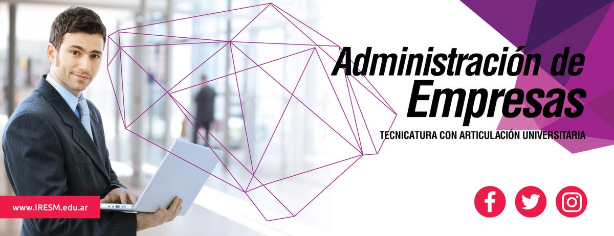 IRESMsuperior's tweet photo. Profesionales capaces de conducir empresas pioneras
Ahora podés Estudiá #Adminstración #Empresas. #IRESM #IresmGo
https://t.co/1wzHldWo04 https://t.co/ZjR9bN0IOM