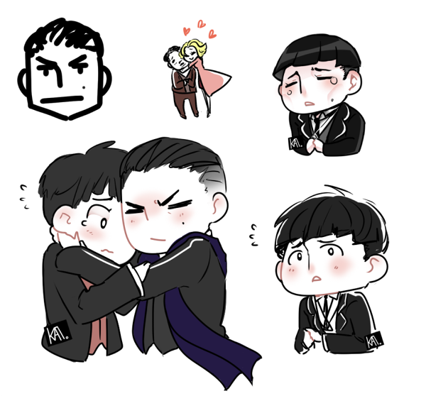 KaiSukiKai's tweet photo. I have been doodling my fave mushroom and his loved one! ♡
#FantasticBeastsAndWhereToFindThem
#Gradence #Gravebone https://t.co/kvejLCEmww