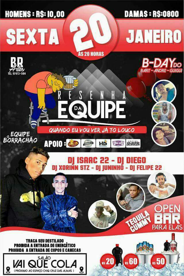 auugusto1995's tweet photo. Vai dar bom 
#Resenha #da #Equipe https://t.co/Giq3dZFw9m