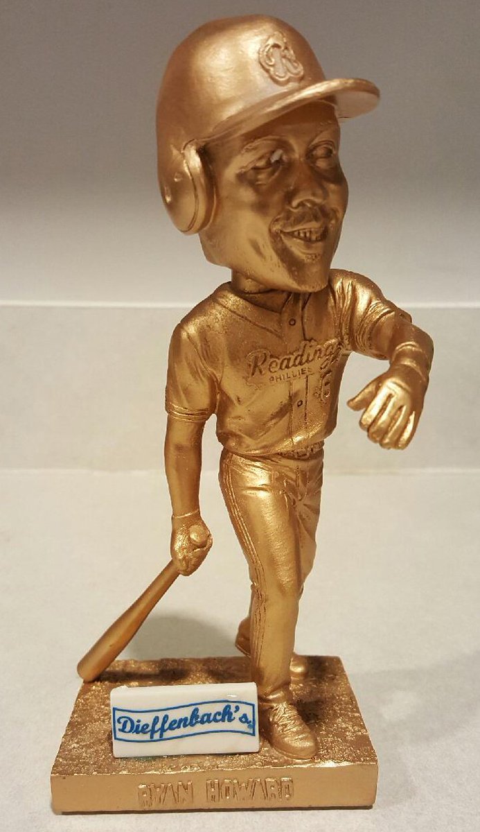 ReadingFightins's tweet image. Our 9th giveaway is a @ryanhoward golden bobblehead!  You have until 4 PM to RT &amp;amp; FOLLOW @ReadingFightins!  #Win #FollowFriday
