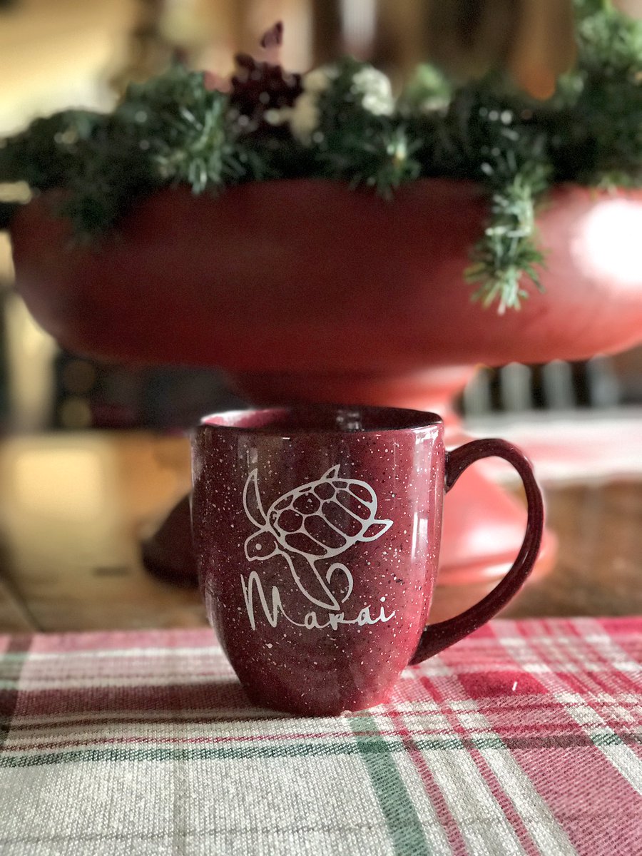 MakaiClothingCo's tweet photo. Stay warm  with our Maroon Makai &amp; Black Saving Sea Turtles Speckled Mugs! 🐢☕️💕✌️

Now available! 

Get Yours 👉 https://t.co/KtTdPggjCe https://t.co/JitIfO7y4W