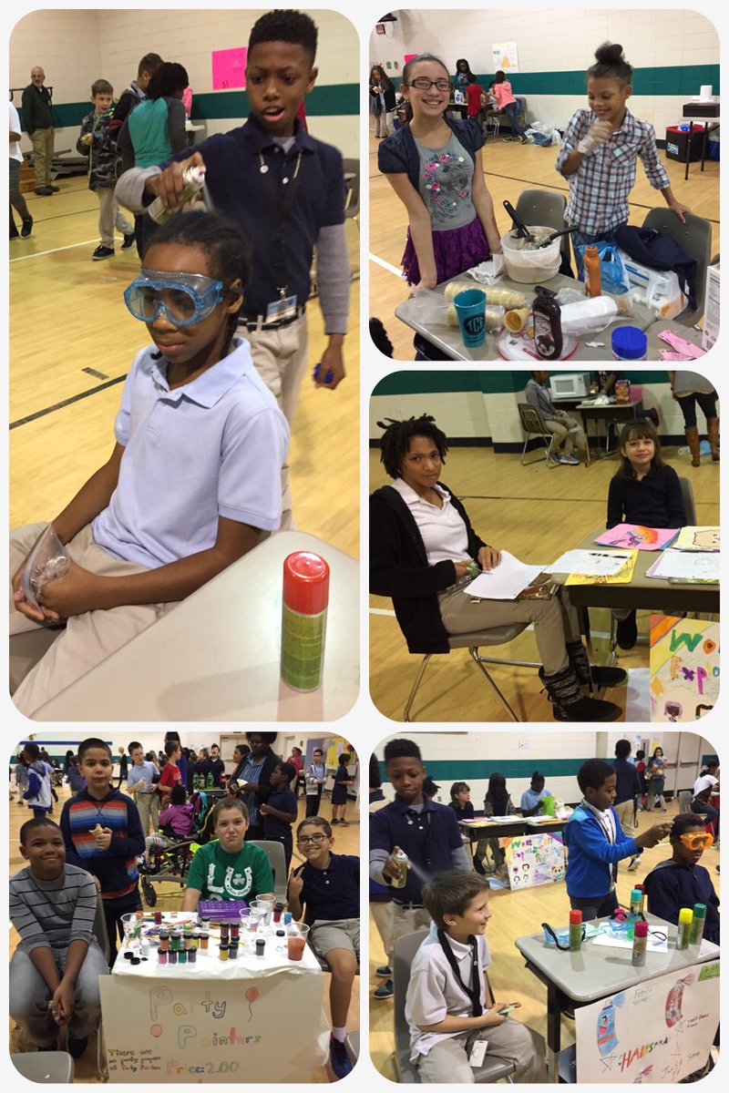 HaborakSchPsych's tweet photo. @Taylors_Creek 's young entrepreneurs. Watch out @ABCSharkTank ! #lcss #marketday https://t.co/RGEAvSeOdz