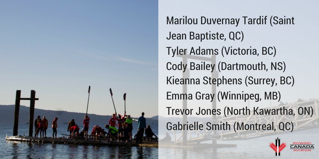 Congratulations to the seven rowers who were recognized by RBC Training Ground this week! 
👏💪🚣
For info: bit.ly/2gOTEF9