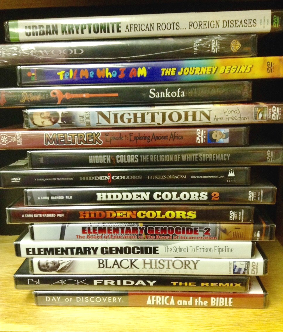 Afriware's tweet photo. Seeking knowledge? Think Afriware. We have some eye opening DVDs! #BlackFriday #Sankofa #UrbanKryptonite #HiddenColors #ElementaryGenocide https://t.co/pPJcdkoRKL