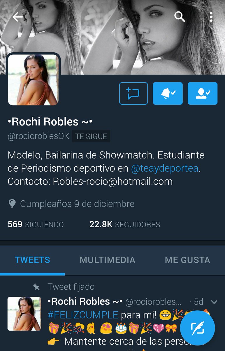 robIesssss's tweet photo. Estas son las UNICAS redes sociales de @rocioroblesOK 👇 Cualquier otra cuenta es FALSA!
(En todas es rocioroblesok, Ig, tw y snap) https://t.co/BOx23l3Gvc