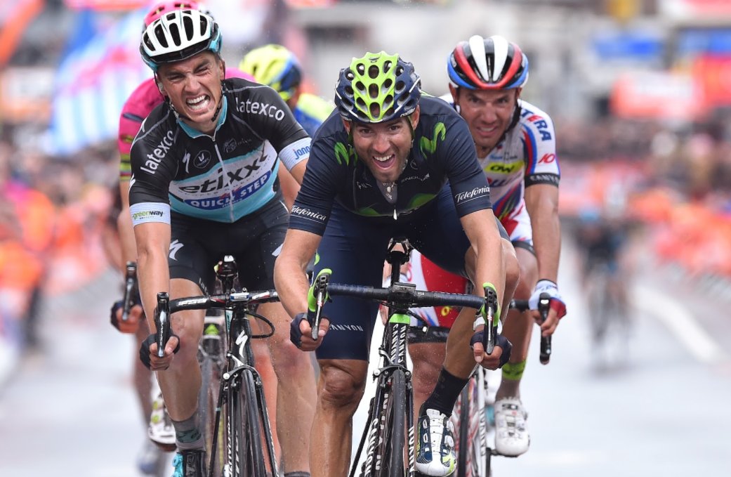 fizikofficial's tweet photo. Remembering @Movistar_Team @alejanvalverde who took the win at 2015 #LiegeBastogne. 📷: @TDWsport #tbt https://t.co/ugBnhIcqB8