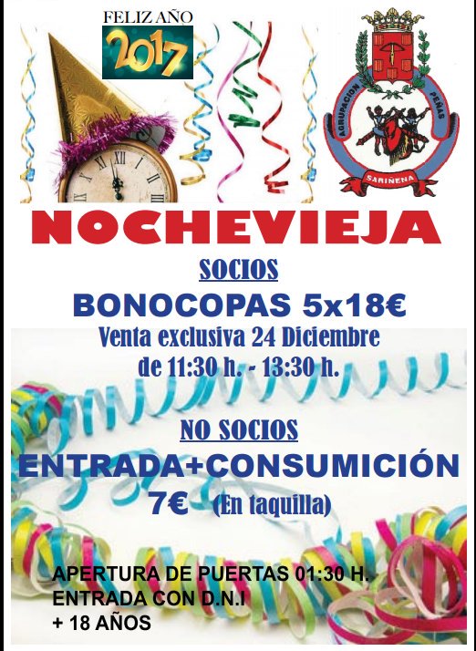 Celebra el inicio del año nuevo con nosotros!!