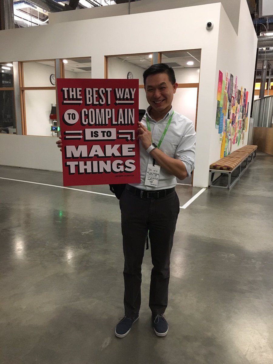 jaysern's tweet image. Best way to get the future you want is to roll up your sleeves and make it happen #iOS #Facebook #CodePath #mobile #quotes