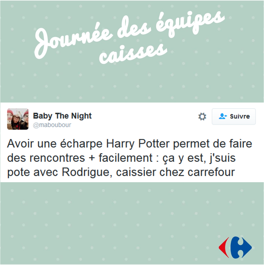 CarrefourFrance's tweet photo. Demain, on célèbre les équipes Caisses ! Pensez à leur dire un mot gentil si vous passez en magasin 😘 https://t.co/xD1yWACujw