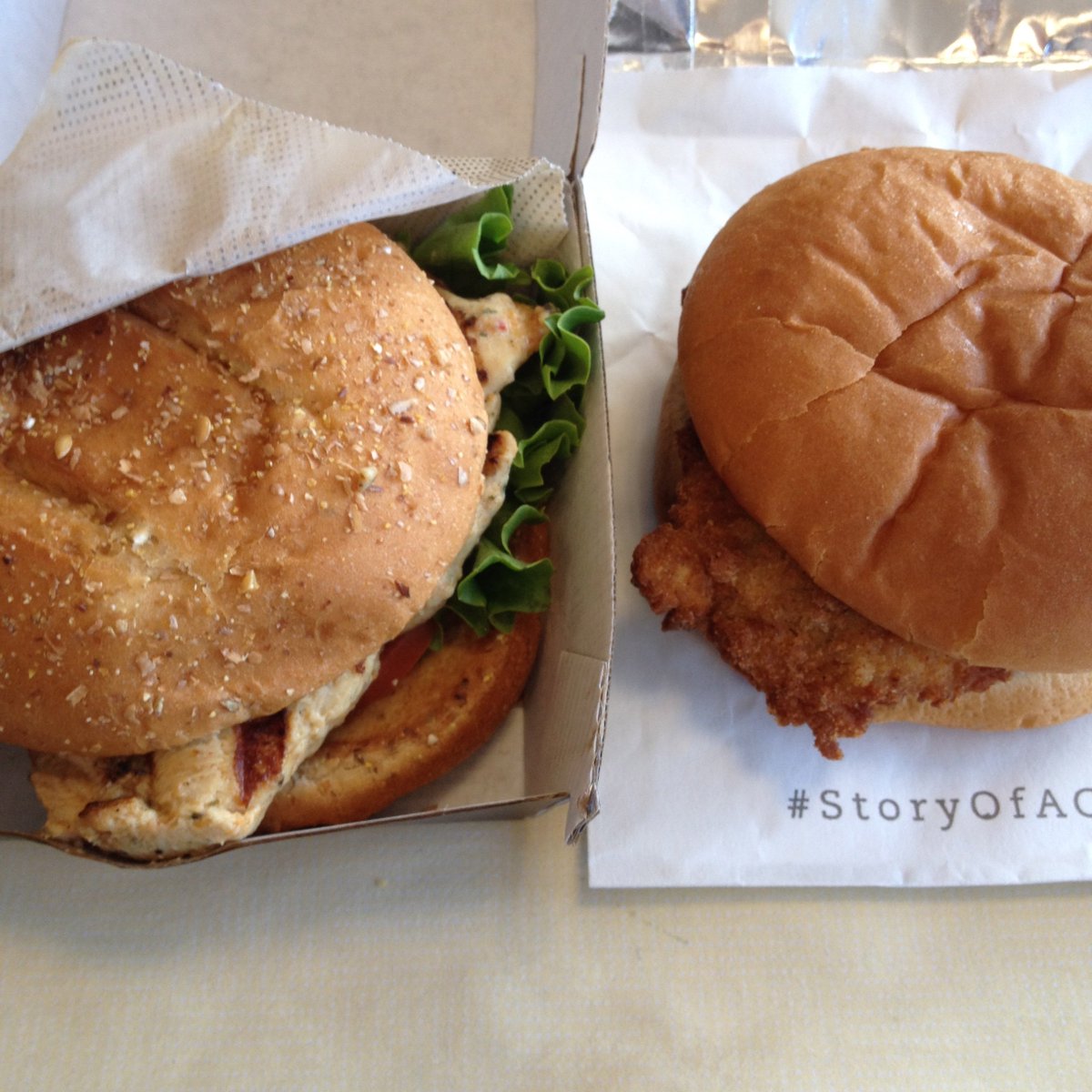chickfilaDTR's tweet photo. New  School vs. Old School; Grilled vs. Original. Have you picked a side? https://t.co/HjvLRODc4y