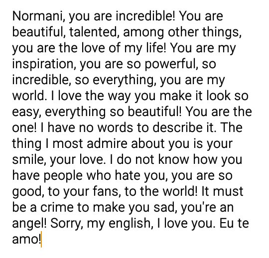 hybridaenerys's tweet photo. I wanted to tell u these words, and to show my love for u. And ask, please, could u follow me? It's my dream! Ily! https://t.co/C2FWiHsCVA