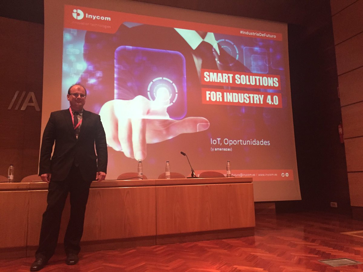 gabrielbv74's tweet image. IIoT internet de las cosas, las oportunidades y &quot;las amenazas&quot; en el #BigData por Iván Lalaguna de @Inycom #BigDataPymes