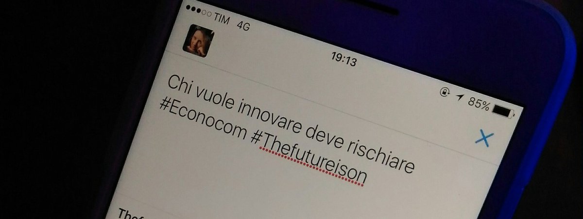 FashionTimesMag's tweet photo. "Chi vuole innovare deve rischiare" Lo scrive anche @barbaravellucci all'evento @Econocom_IT #thefutureison #Econocom #onchallenge #onfuture https://t.co/nAudEIBgCK