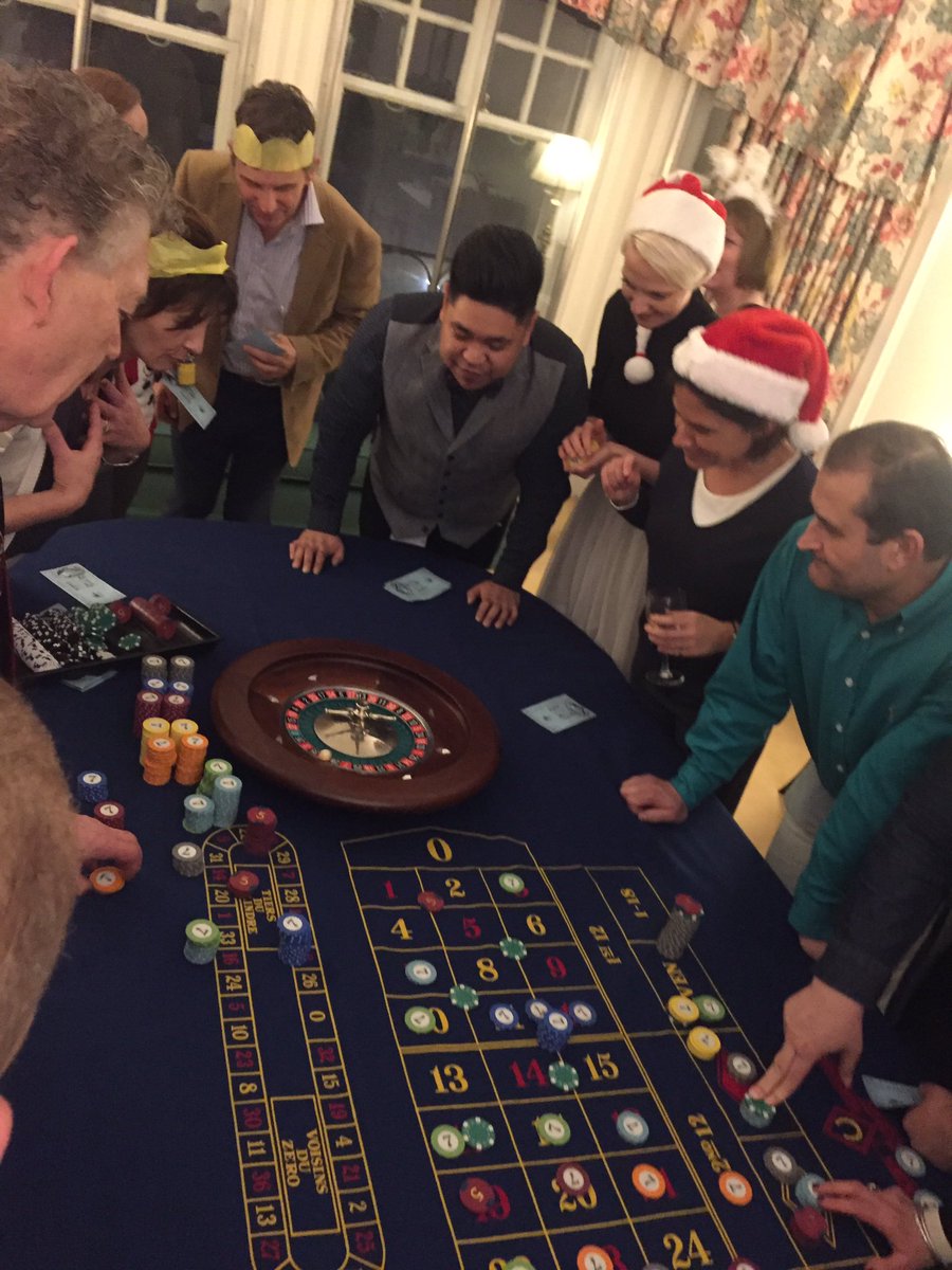 Casino night <a href="/No1TheMansions/">No1 The Mansions</a> Christmas party #feelinglucky