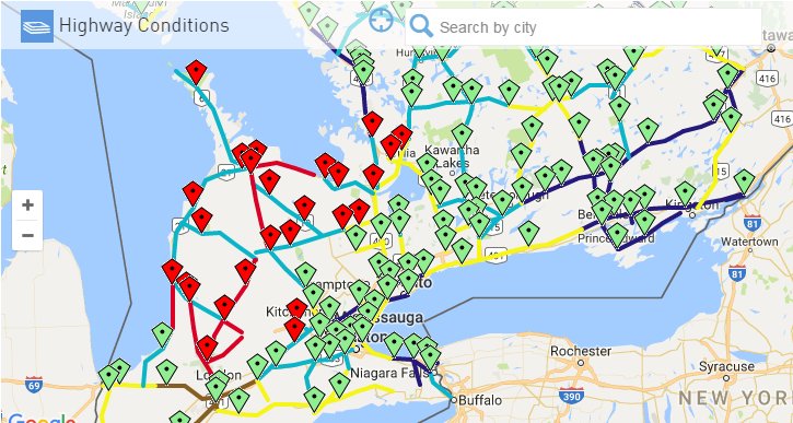 Highway conditions map: Latest news, Breaking headlines and Top stories