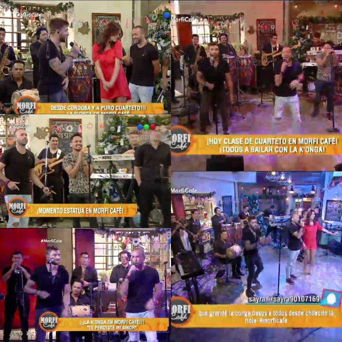 Esto fue <a href="/lakonga/">La Konga</a>  en <a href="/MorfiTelefe/">MorfiTelefe</a> 
Terribleees...hicieron bailar a todo el país 
<a href="/NelsonAguirreOK/">ηęLšση   و كونجا</a> 
<a href="/PabloTamagnini/">Pablo Tamagnini</a> 
<a href="/DiegoGranade/">Diego Granadé</a> 
👏👏👏👏👏👏👏👏